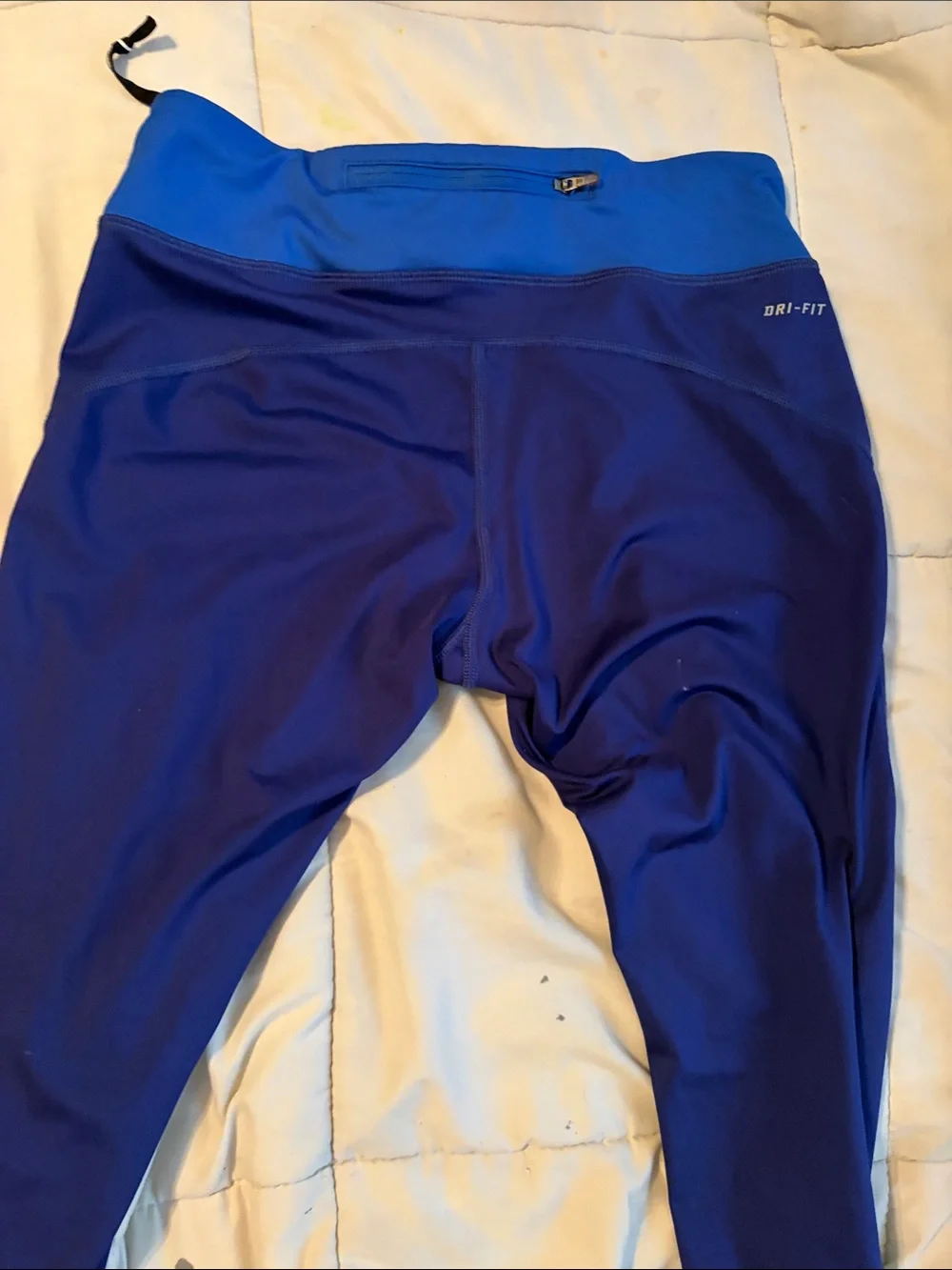 Dri-FIT Blue & Royal Blue Athletic Leggings